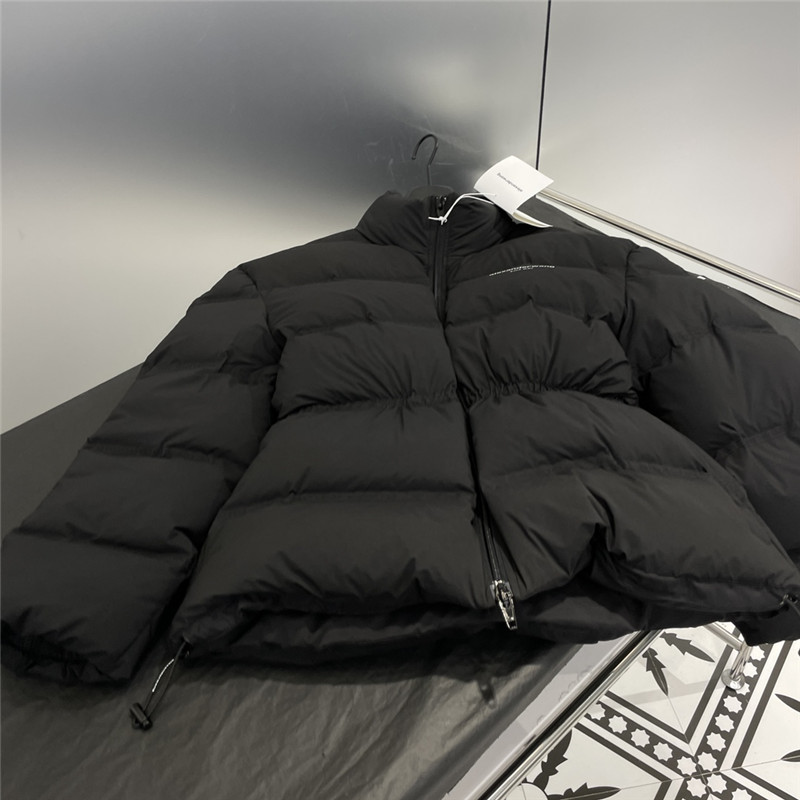 A1exa*der wang reflective logo waisted down jacket