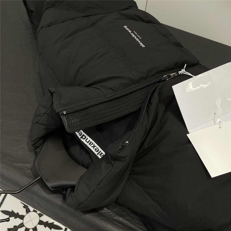 A1exa*der wang reflective logo waisted down jacket