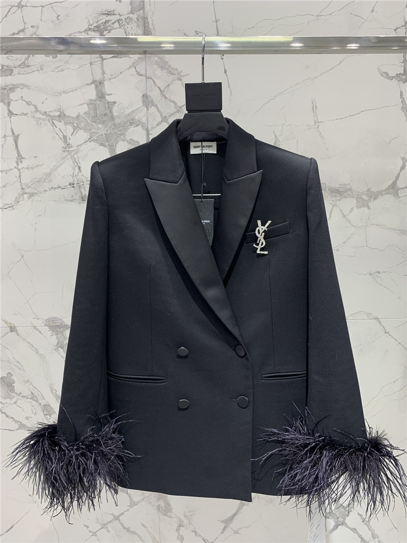Y51 ostrich feather upgraded suit