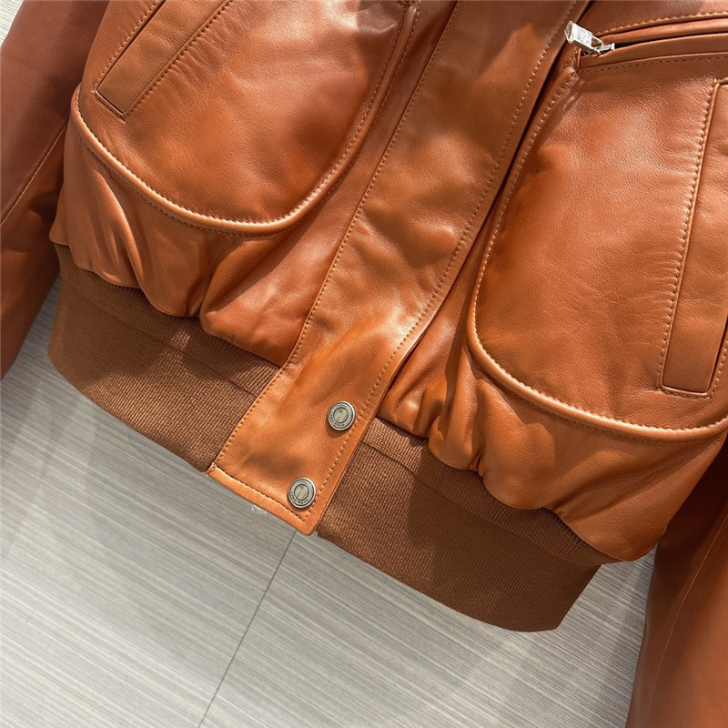 L0r0 P1ana quilted leather jacket