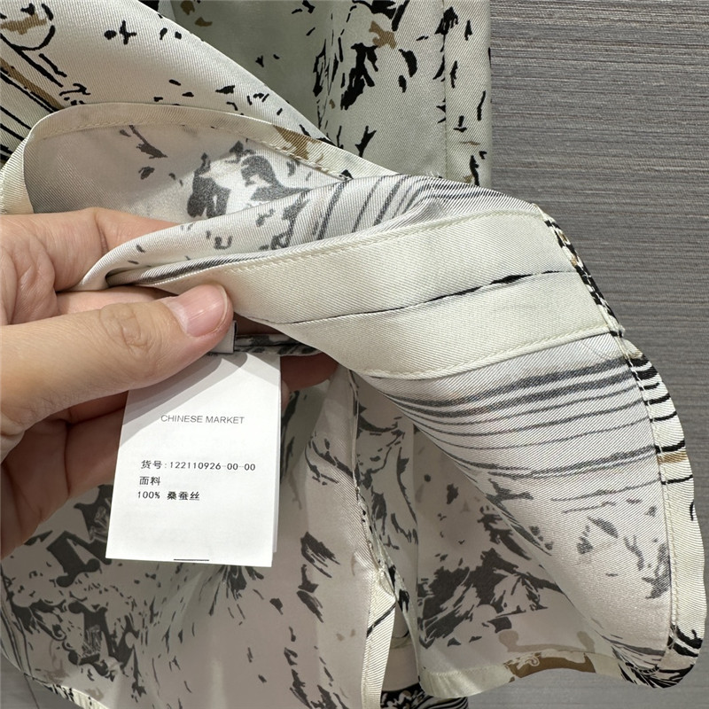 Vanitoo printed silk shirt