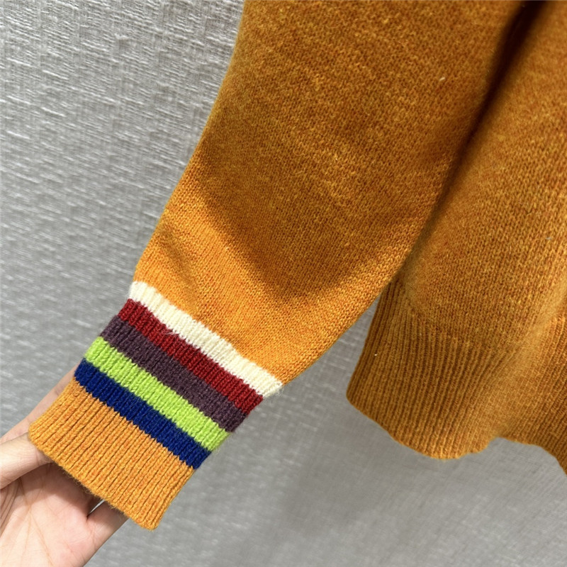 Marni Wool Jacquard Knitted Sweater