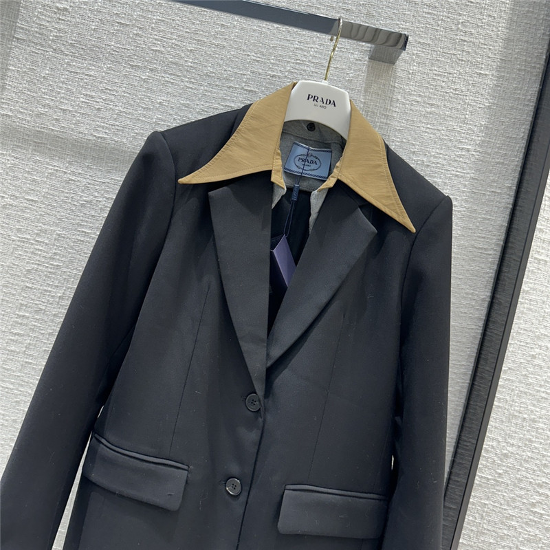 Pra*a mid-length blazer