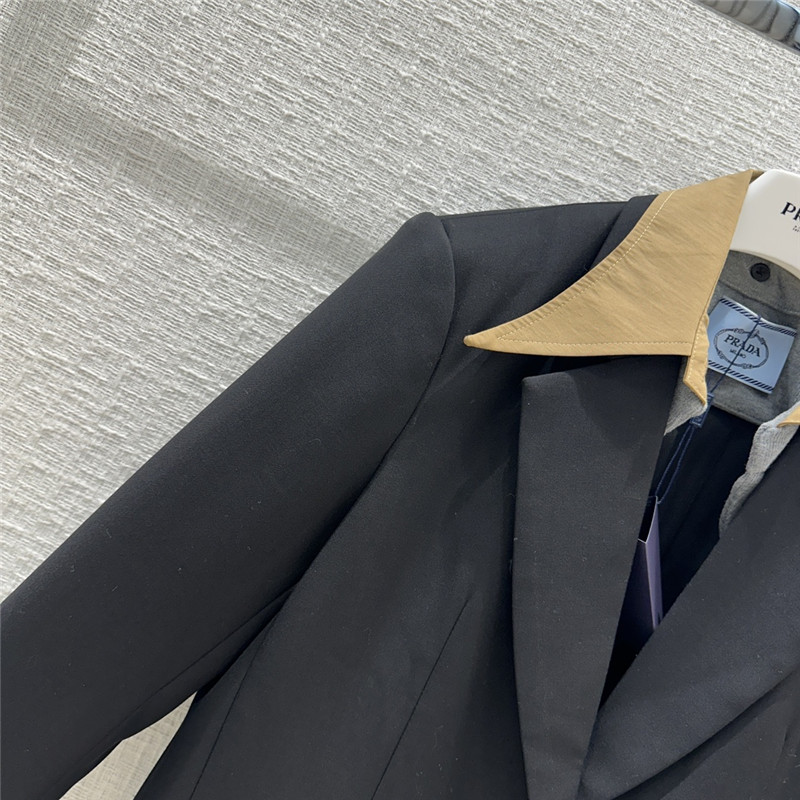 Pra*a mid-length blazer