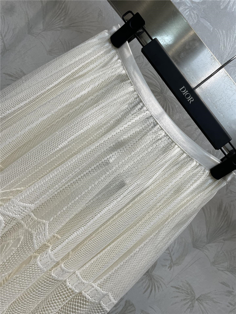 D10r high waist lace panel skirt