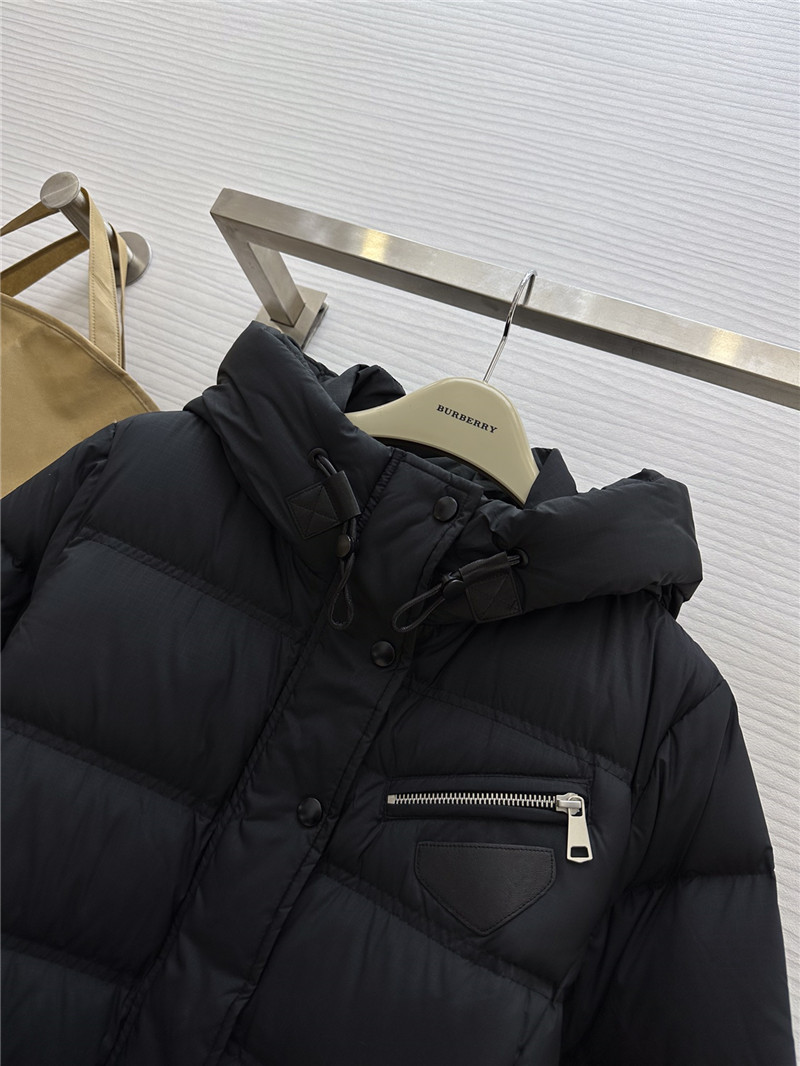 Bv*b*rry hooded long down jacket