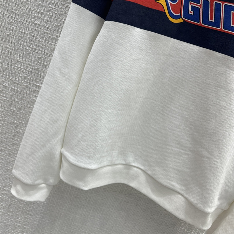 Gvc*1 logo colorblock sweatshirt