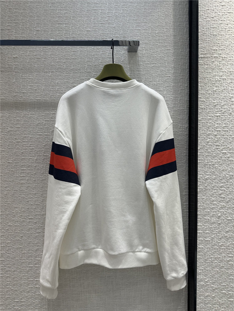 Gvc*1 logo colorblock sweatshirt