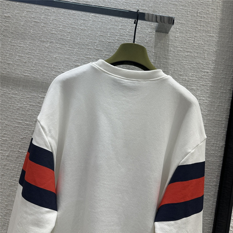 Gvc*1 logo colorblock sweatshirt