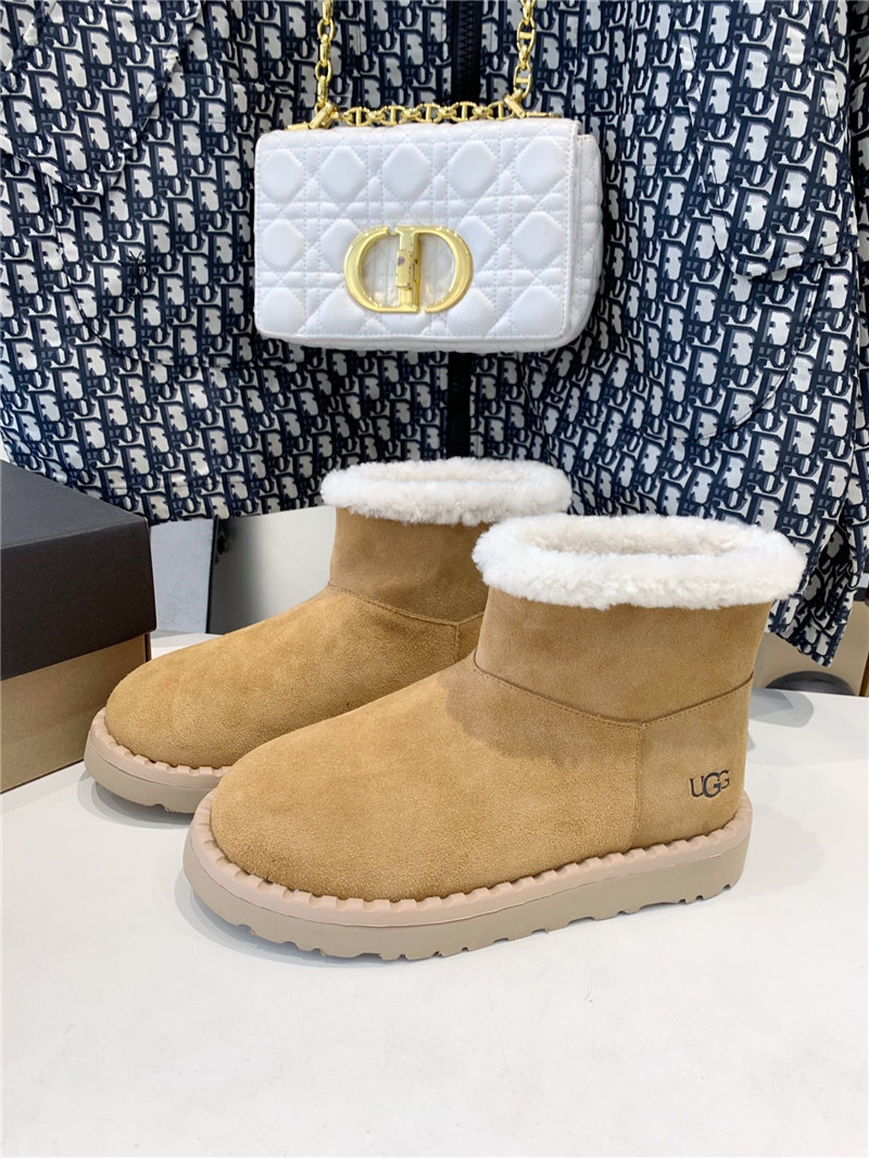 UGG Shearling Suede Boots