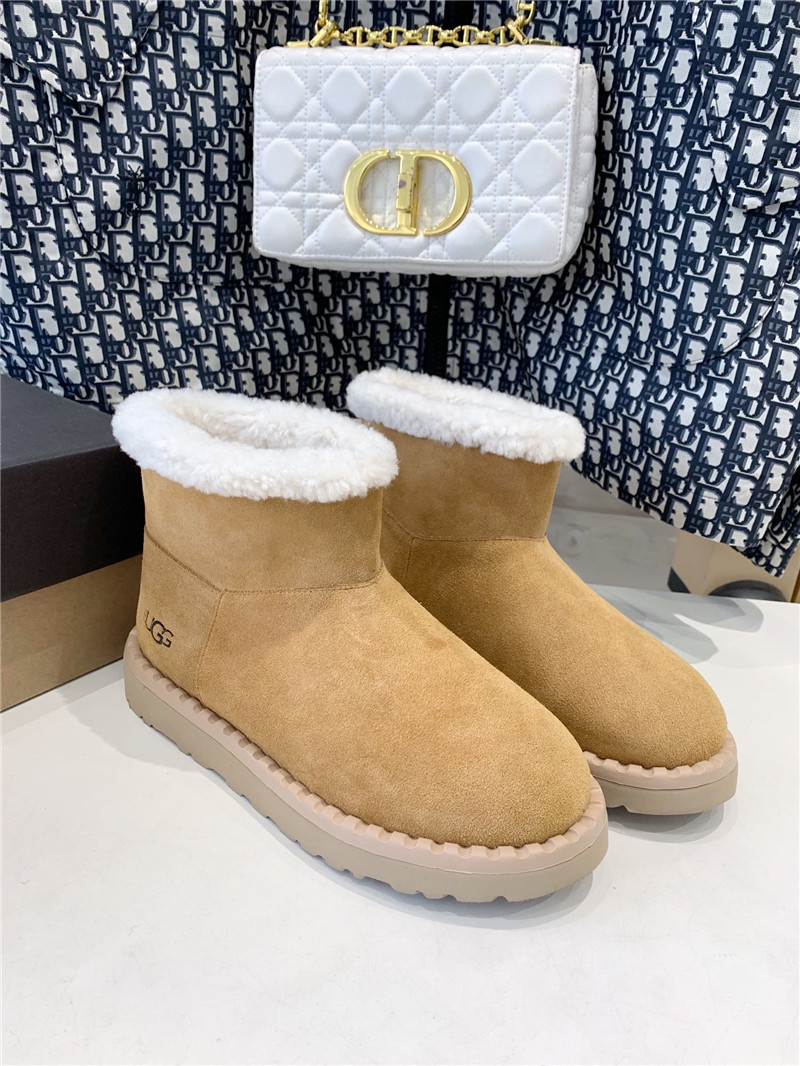 UGG Shearling Suede Boots
