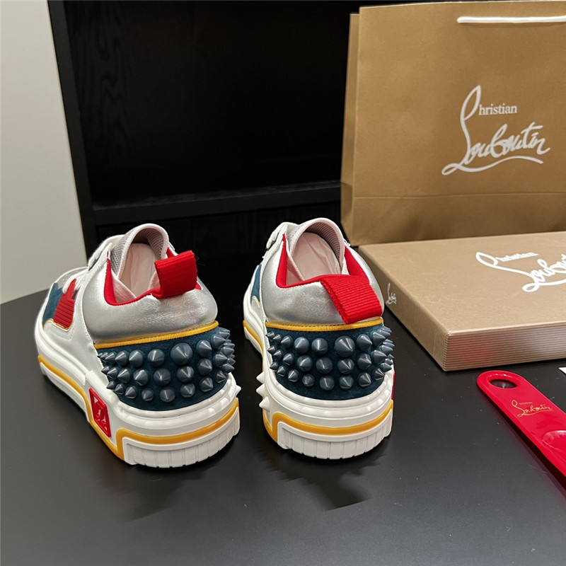 Chr1st1an louboutin astroloubi sneakers silver