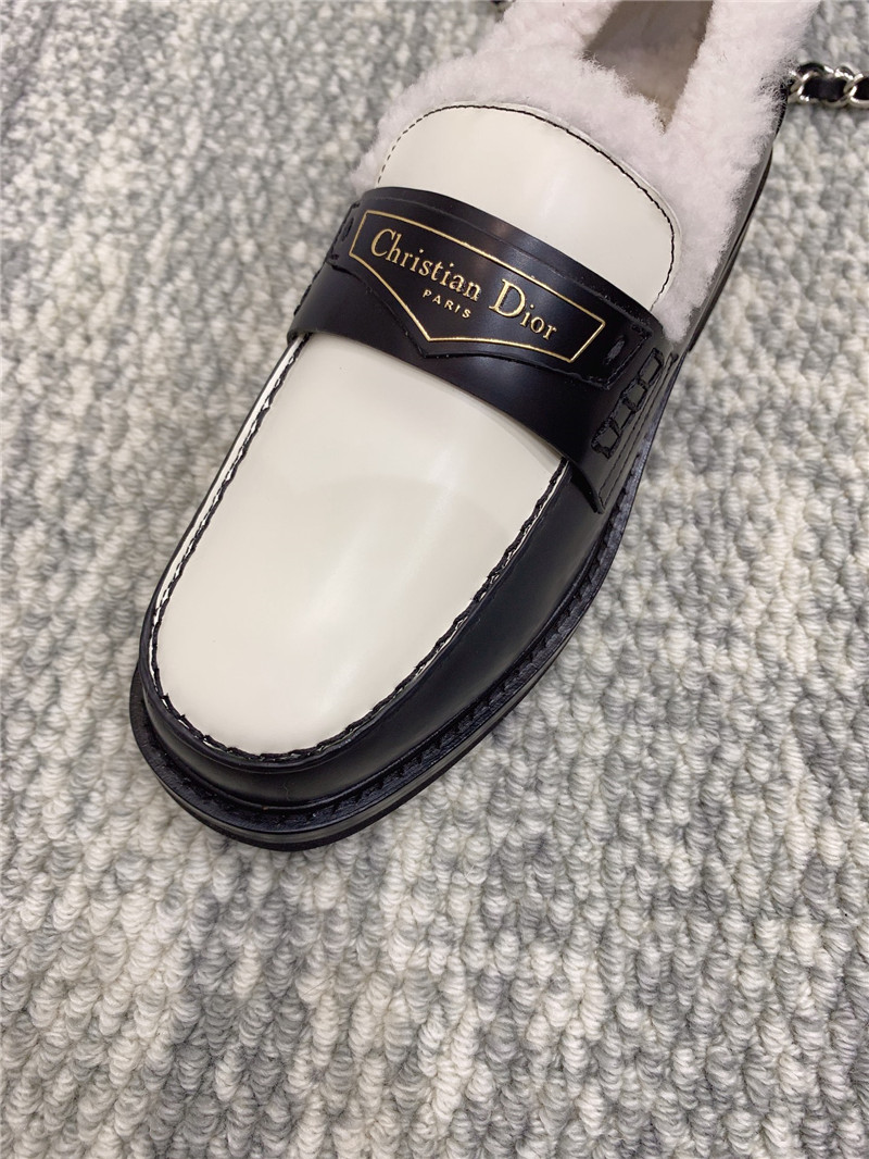 D10r new wool loafers