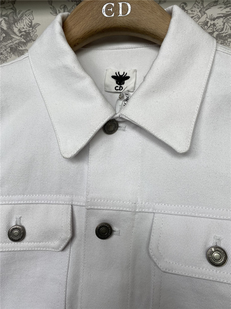 D10r new butterfly material denim jacket