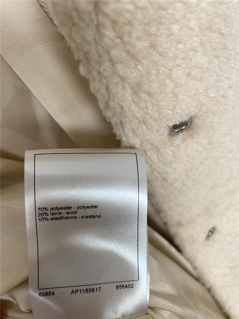 Ch**el new lamb wool hooded jacket