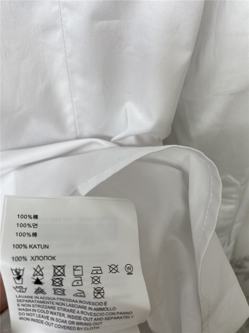 pra*a early spring new D1am0nd collar shirt