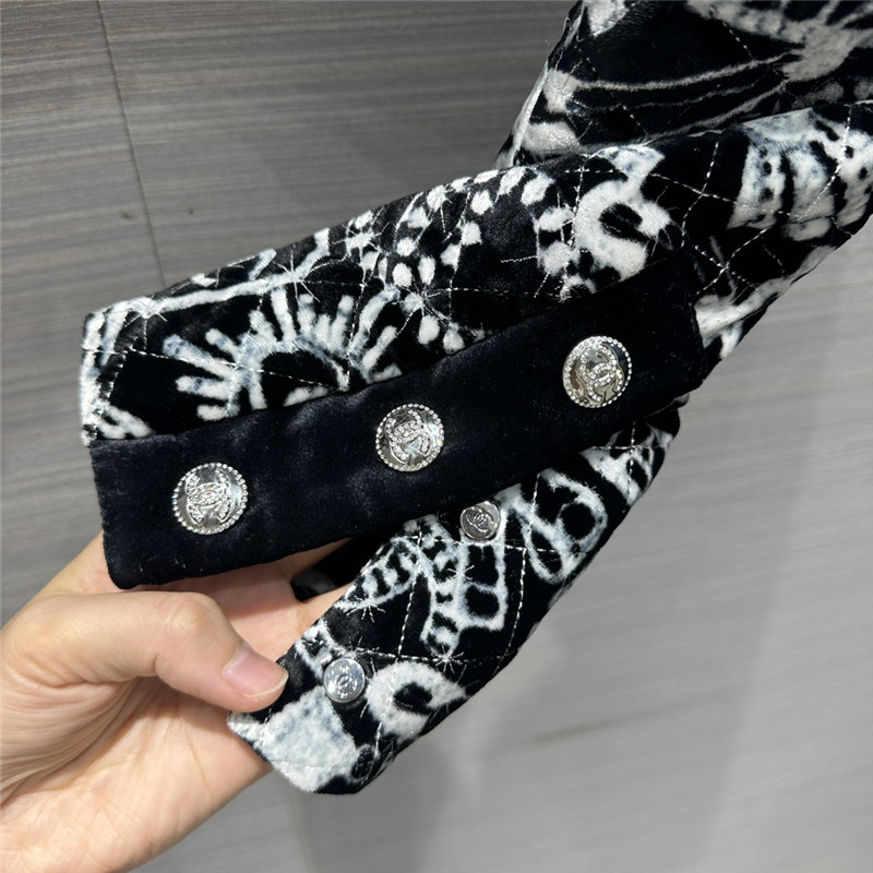 Ch**el silk quilted jacket