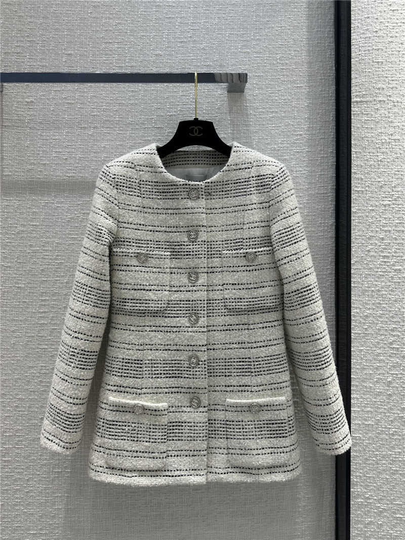 Ch**el line silver color small coat