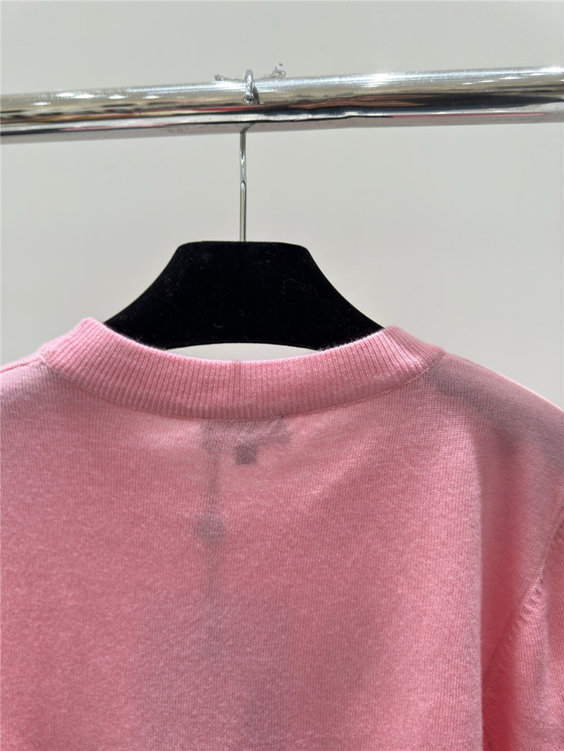 Ch**el christmas knitted sweater in pink