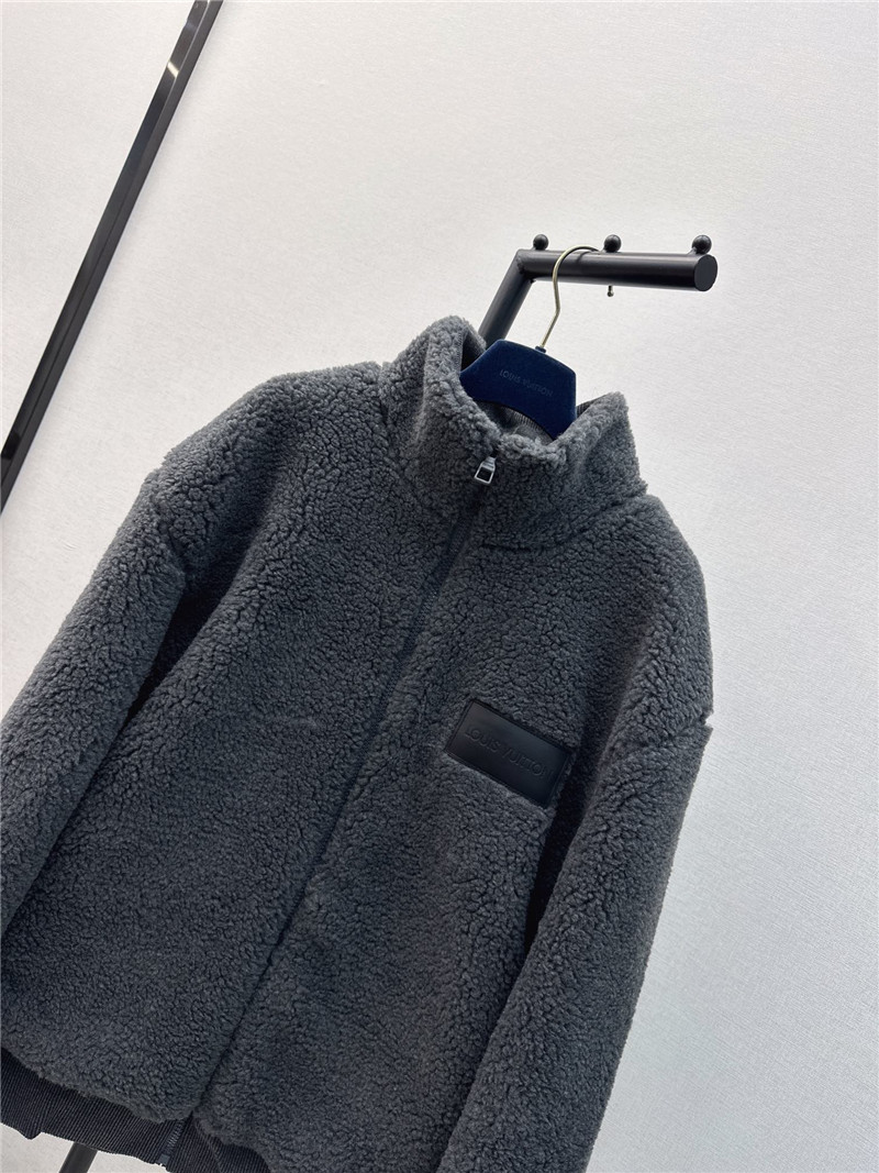 l0vis Vvtt0n lv loose fit lambswool jacket