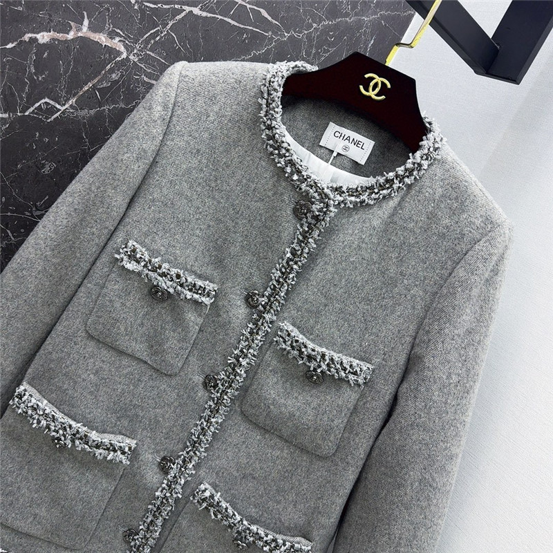 Ch**el new heavy lace decorative jacket