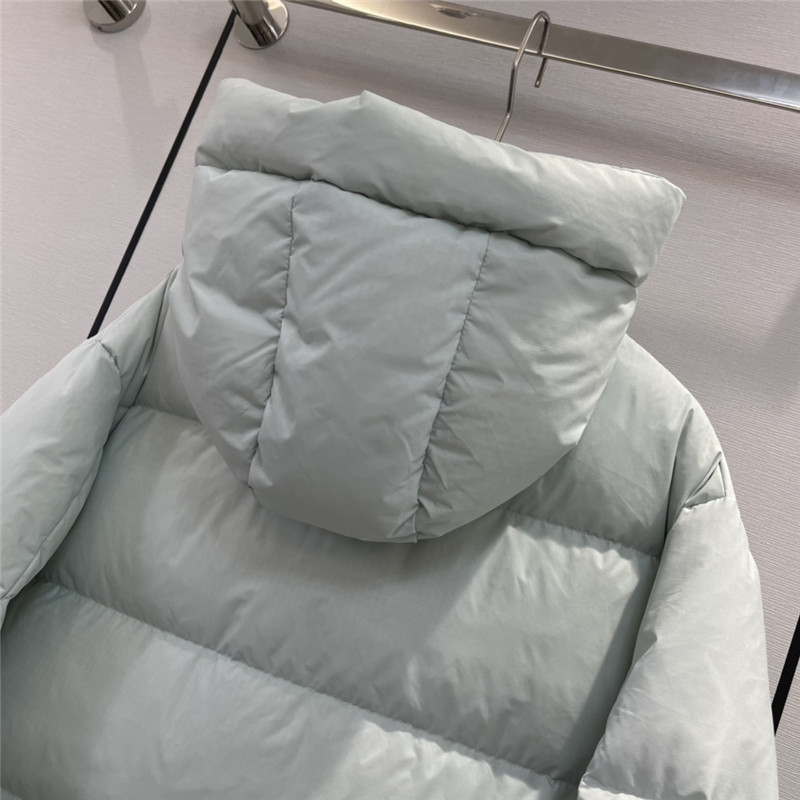 Acne Studios hooded drawstring waist down jacket