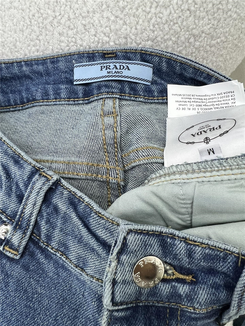 Pra*a high waist flared jeans
