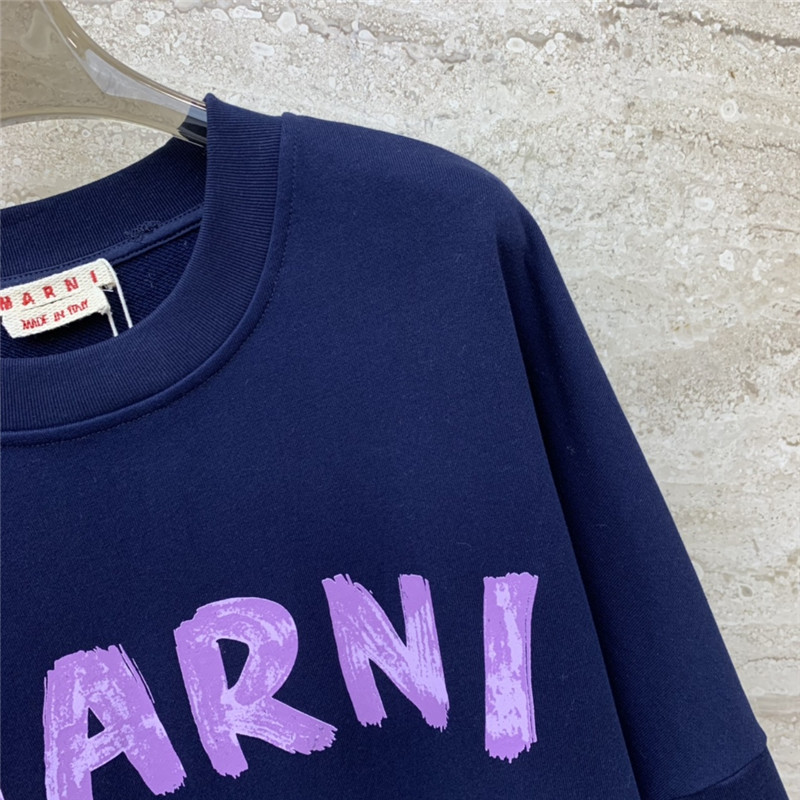 Marni Logo Print Casual Sweatshirt