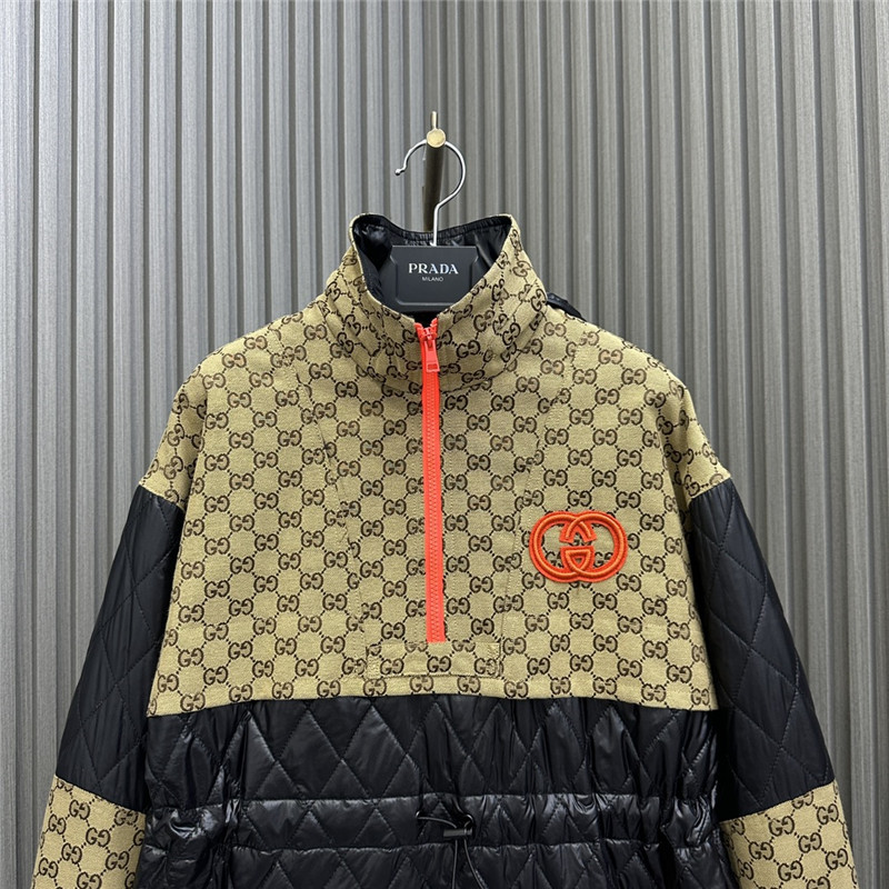 Gvc*1 logo monogram patchwork sweatshirt