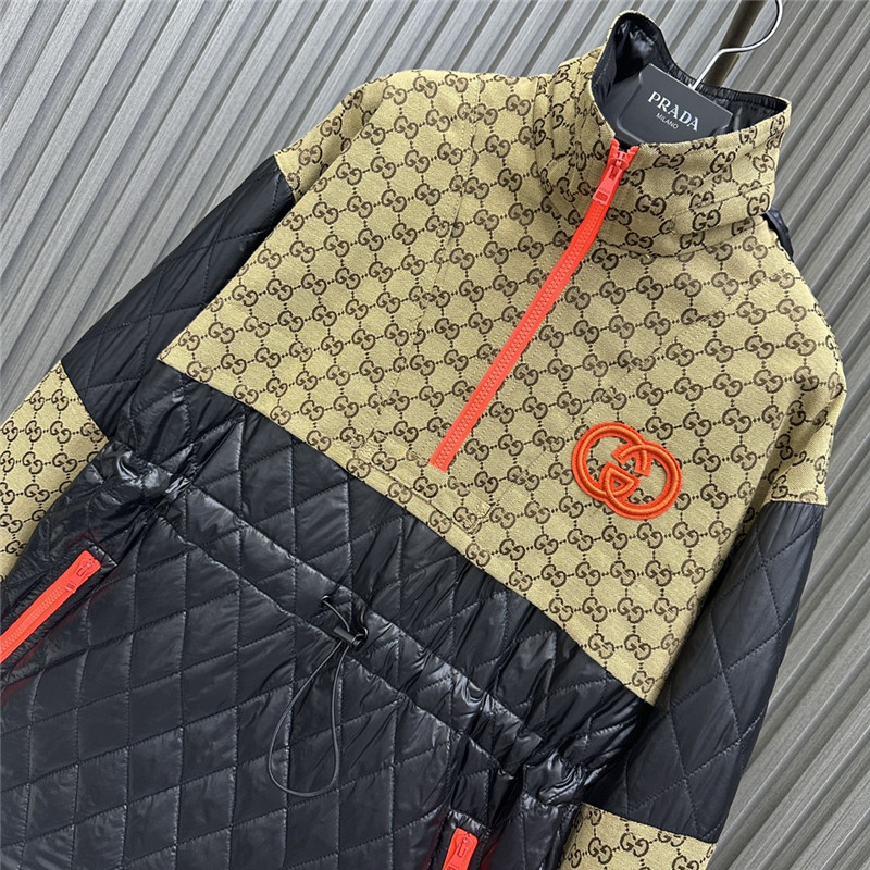 Gvc*1 logo monogram patchwork sweatshirt