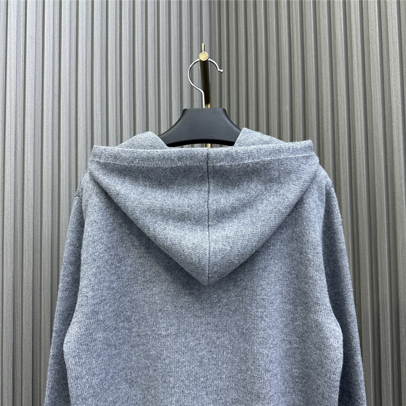 Ce1i*e logo hooded sweatshirt grey