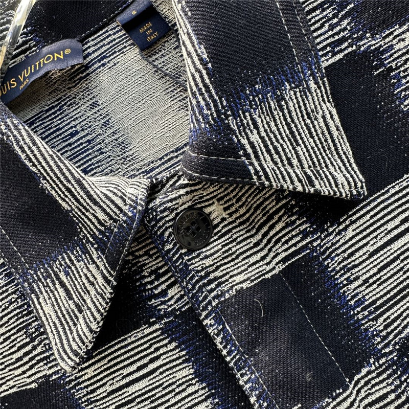 Ce1i*e blue logo checkerboard shirt