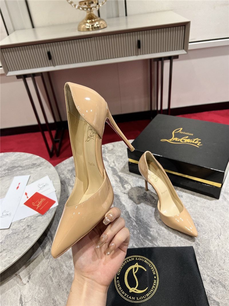Chr1st1an louboutin side hollow shoes