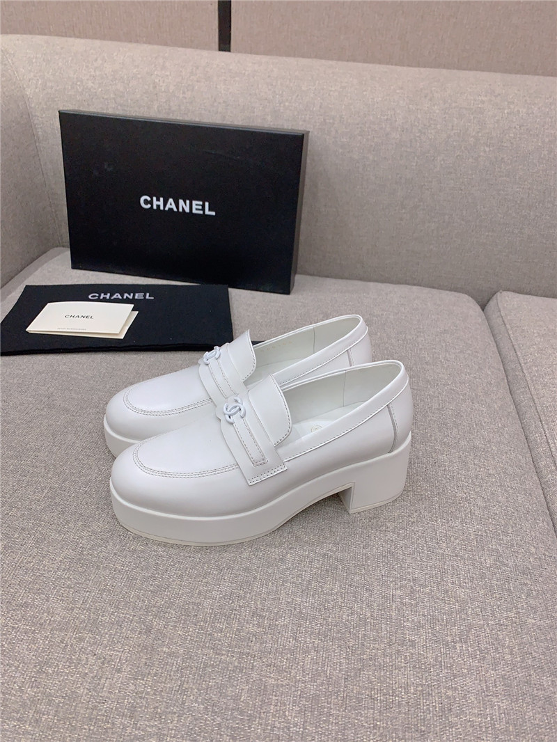 Ch**el new thick sole loafers