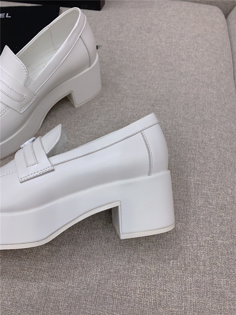 Ch**el new thick sole loafers