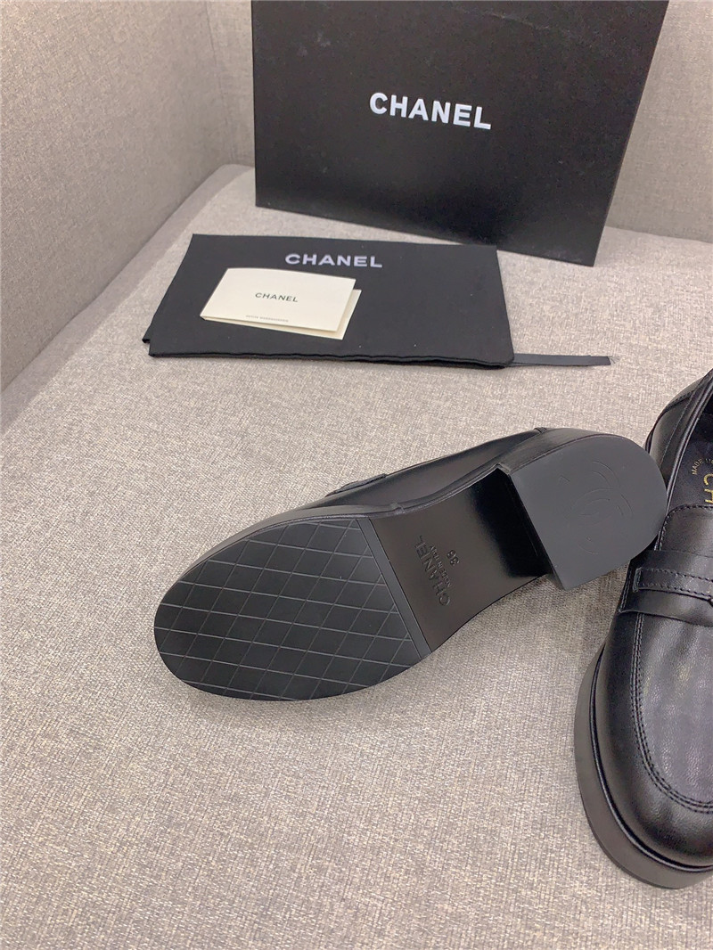 Ch**el new thick sole loafers