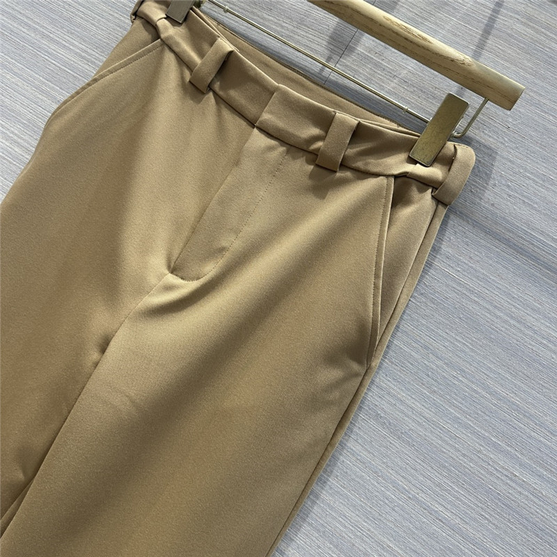 A1exa*der wang worsted fabric straight suit trousers