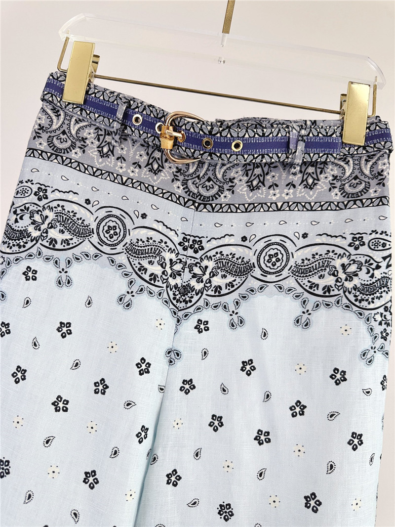 zimm flared trousers