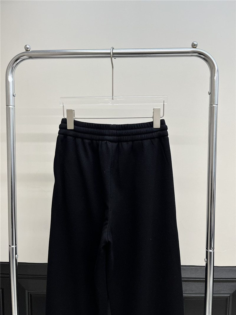 Pra*a new elastic drawstring velvet casual pants