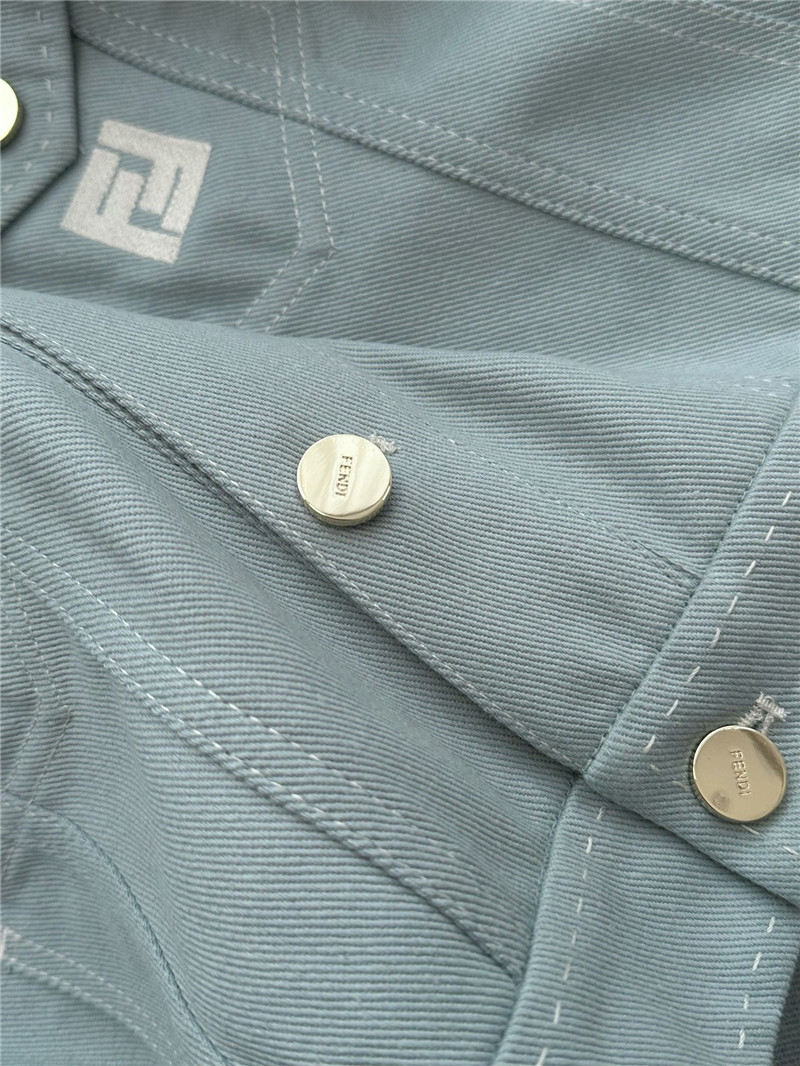 F**di lapel pocket vest
