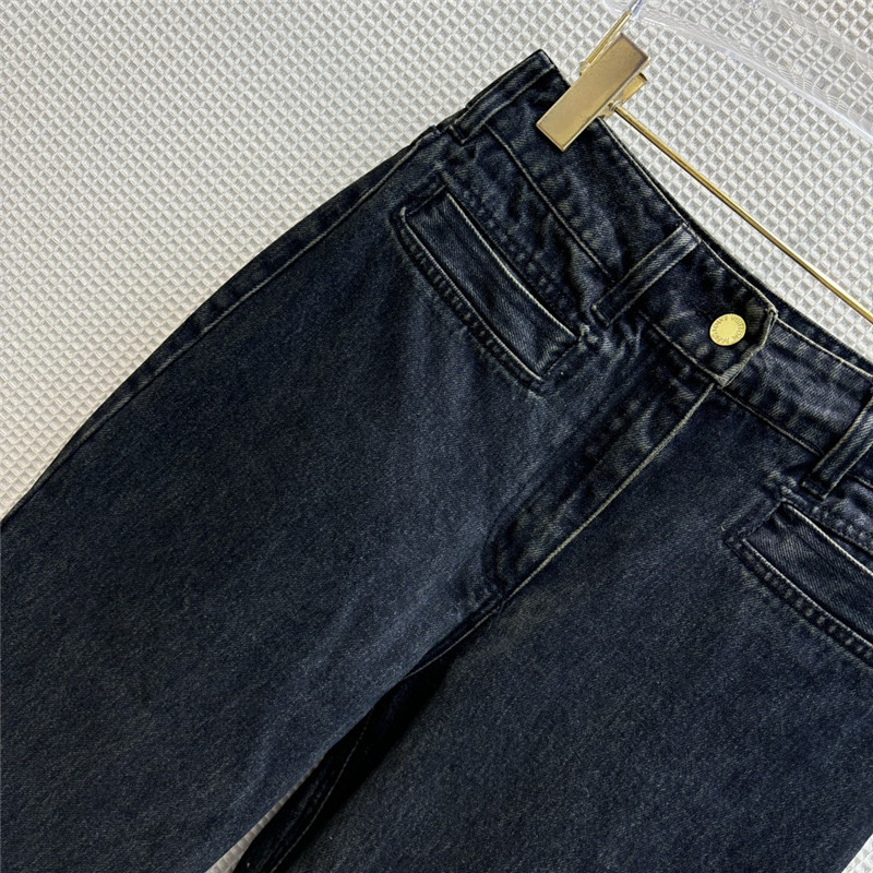 l0vis Vvtt0n lv nautical resort denim series trousers