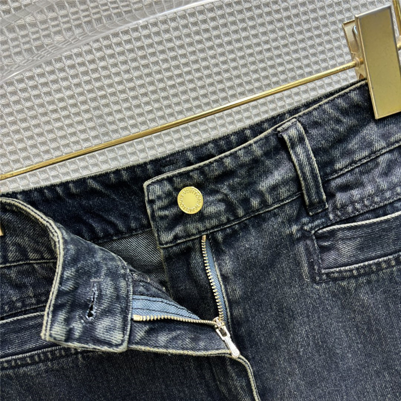 l0vis Vvtt0n lv nautical resort denim series trousers
