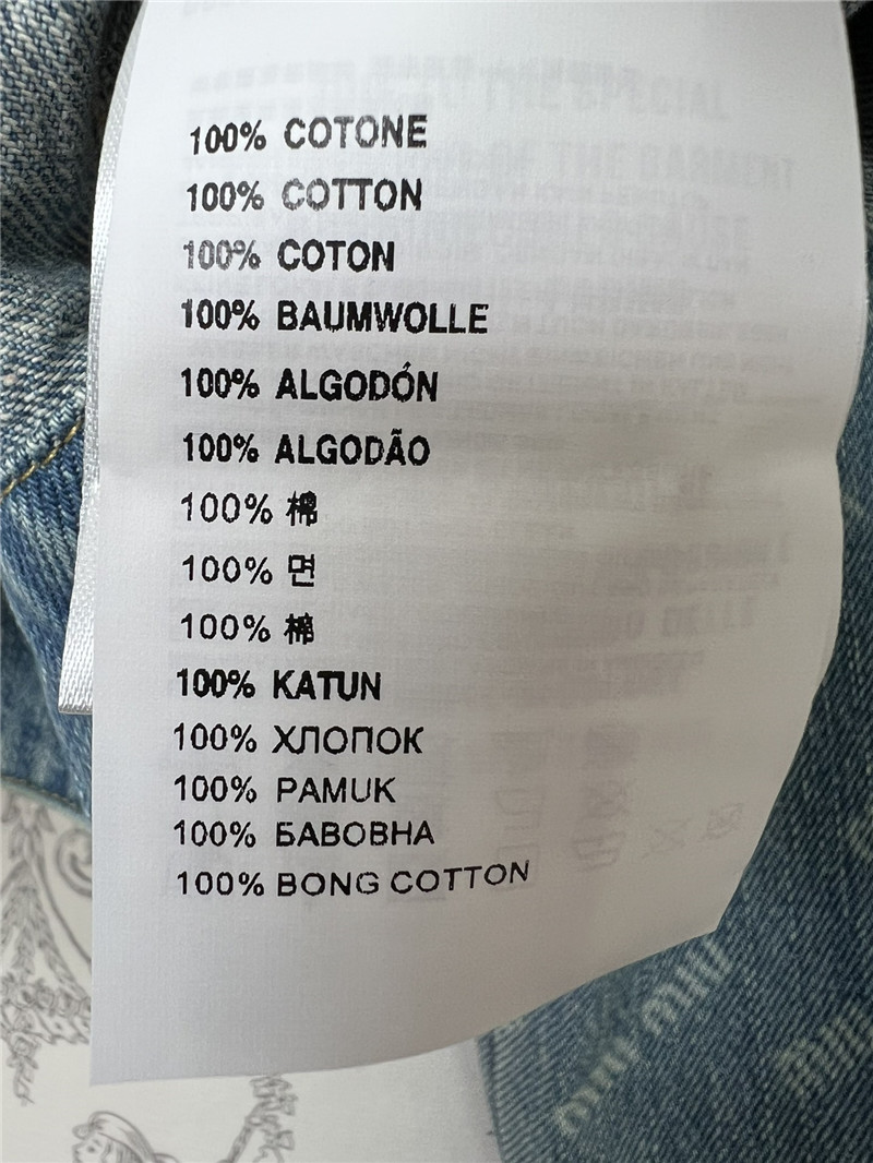 M1um1u new denim short jacket