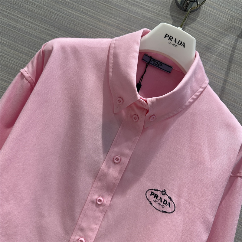 Pra*a vintage men’s and women’s oxford cotton shirt