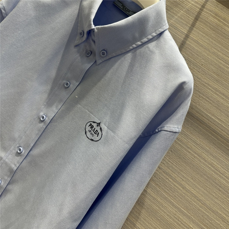 Pra*a vintage men’s and women’s oxford cotton shirt