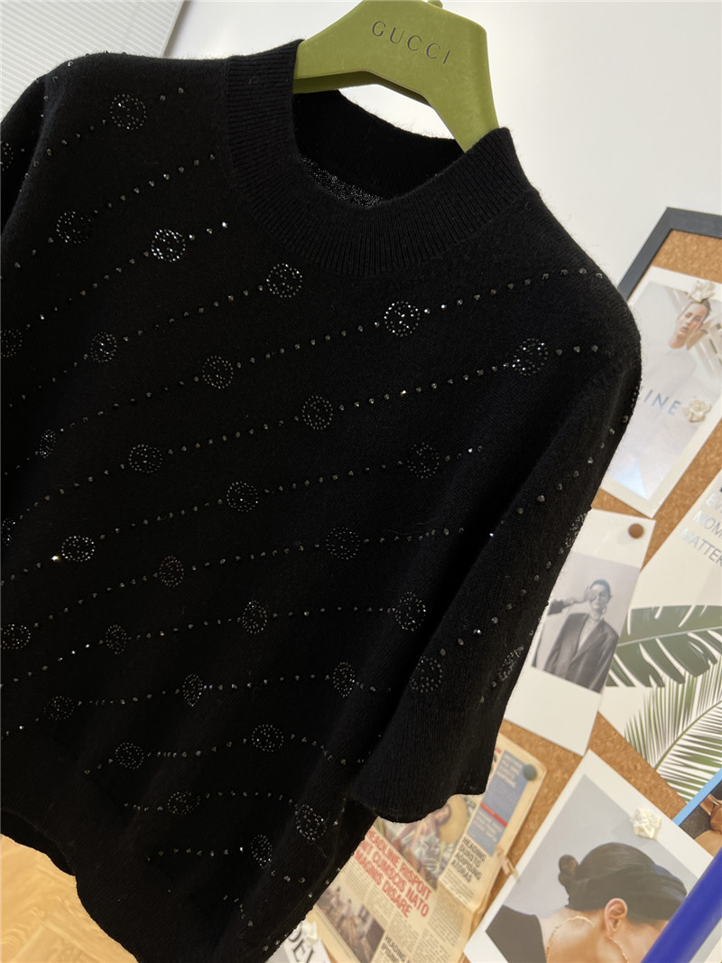 Gvc*1 knitted short sleeves