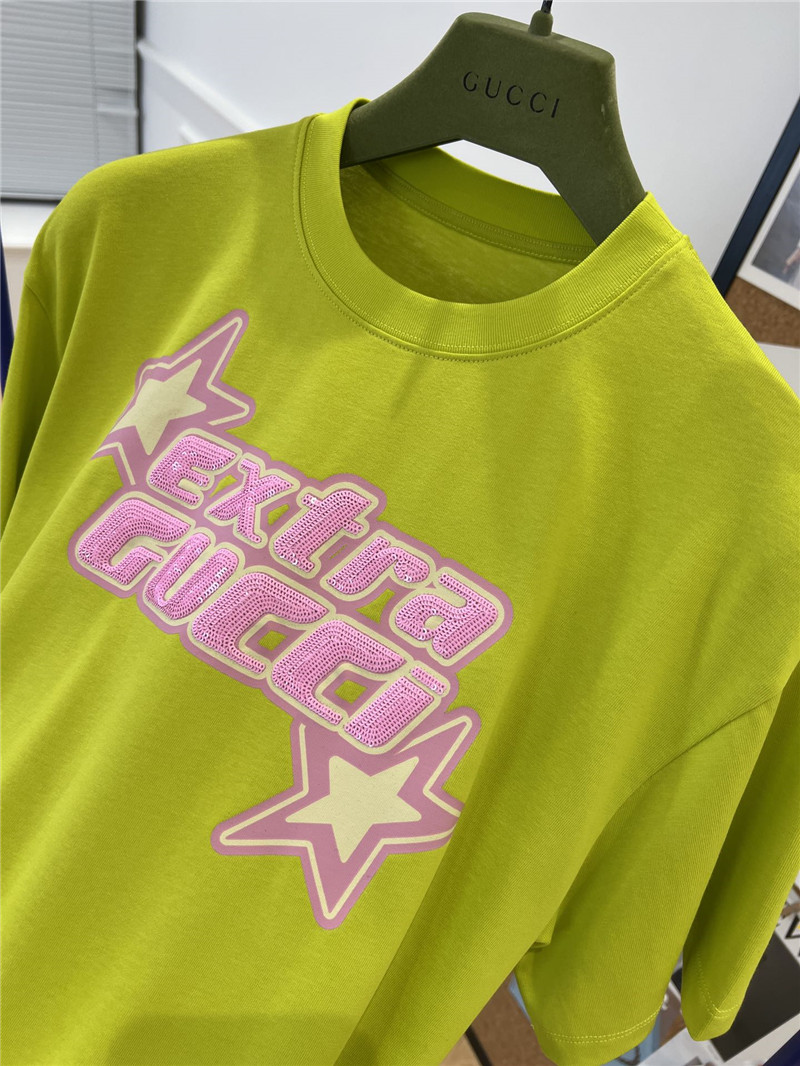 Gvc*1 sequin print t-shirt