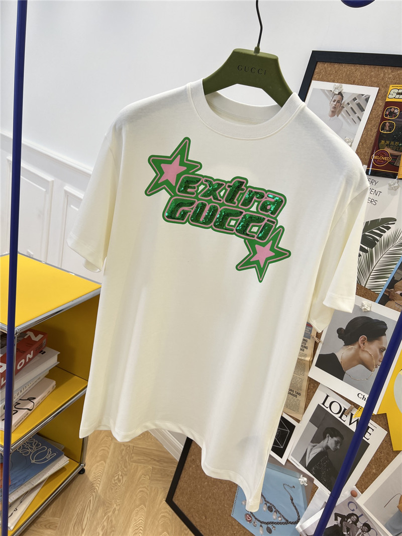 Gvc*1 sequin print t-shirt