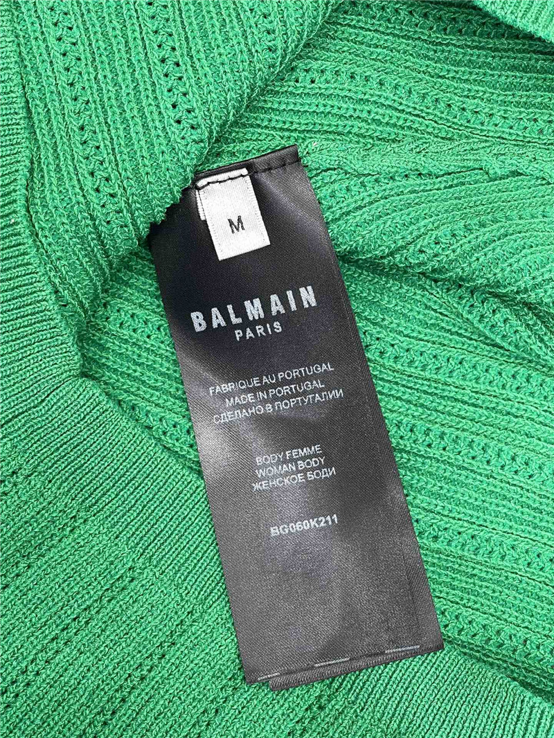 Balmain one-shoulder camisole