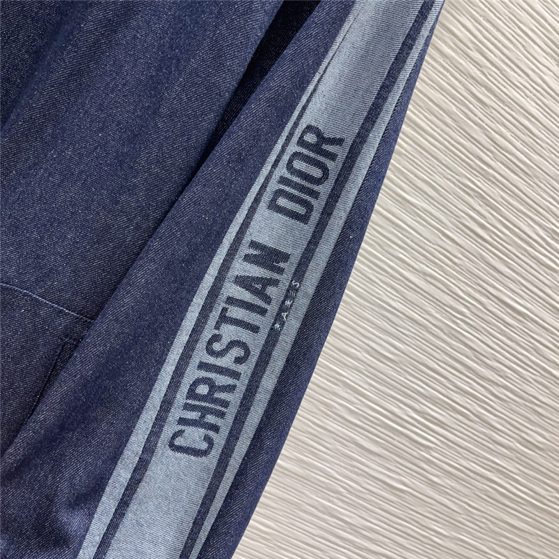 D10r retro denim hooded sweatshirt + shorts set